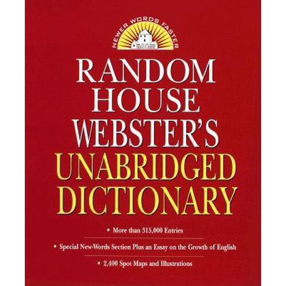 Pre-Owned Random House Webster's Unabridged Dictionary