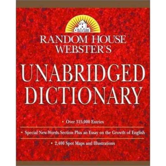 Pre-Owned Random House Webster's Unabridged Dictionary: Indexed (Book Only Edition) (Hardcover) 0375425667 9780375425660