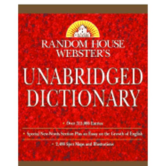 Pre-Owned Random House Webster's Unabridged Dictionary: Indexed (Book Only Edition) (Hardcover) 0375425667 9780375425660