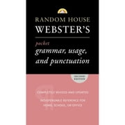 Pocket Reference Guides Random House Websters Pocket Grammar, Usage, and Punctuation Second Edition, Paperback