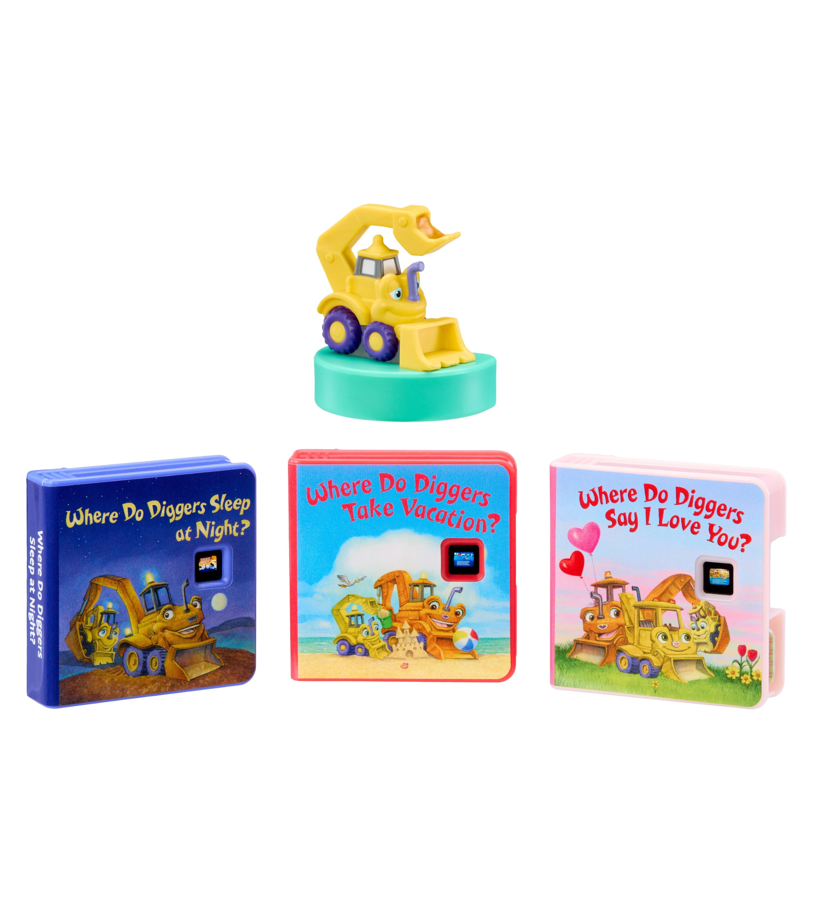 Little Tikes Story Dream Machine Random House Where Do Diggers Collection, 3 Stories, Ages 3+