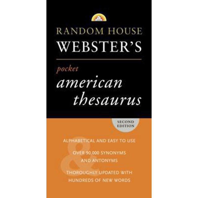 PreOwned Random House ster's Pocket American Thesaurus (Paperback