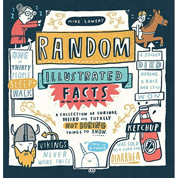 Pre-Owned Random Illustrated Facts: A Collection of Curious, Weird, and Totally Not Boring Things to Know (Paperback) 0761189955 9780761189954
