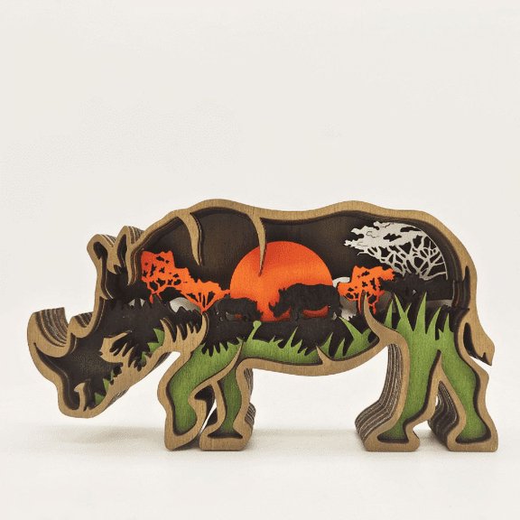 Random Living Decoration, Wood, 1 Piece