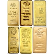 Random Mint - 1 Kilo  32.15 Troy Oz  Gold Bar 0.9999 Fine Gold