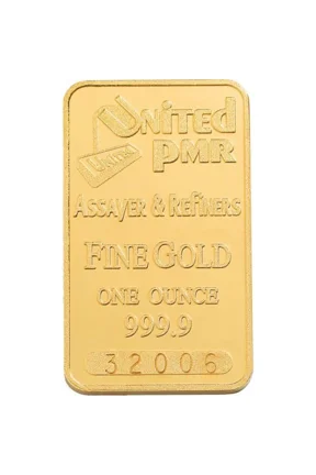 Random Mint Gold Bar (Secondary Market) 1 troy oz Fine Gold, .9999, 24 Karats