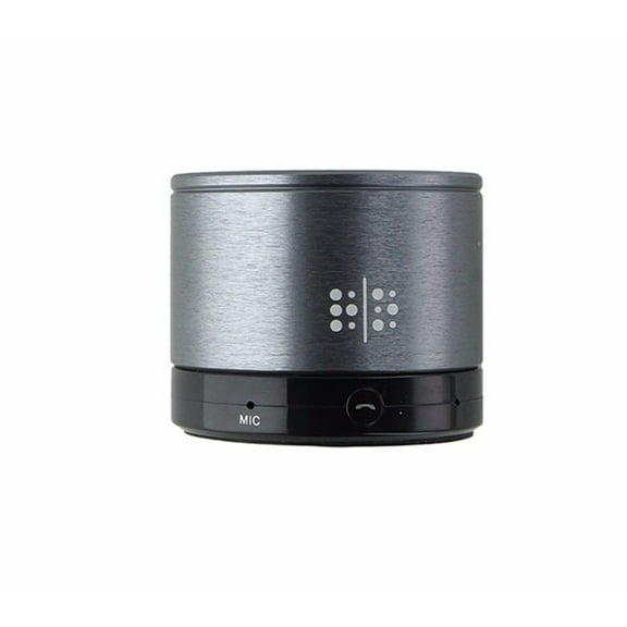 Random Order Rechargeable Bluetooth Speaker with Built-In Microphone - Gray