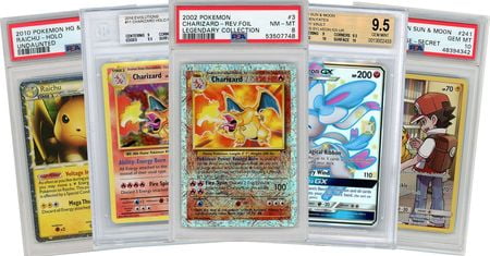 random graded card Mystery Cards PSA Completely Random Grades in