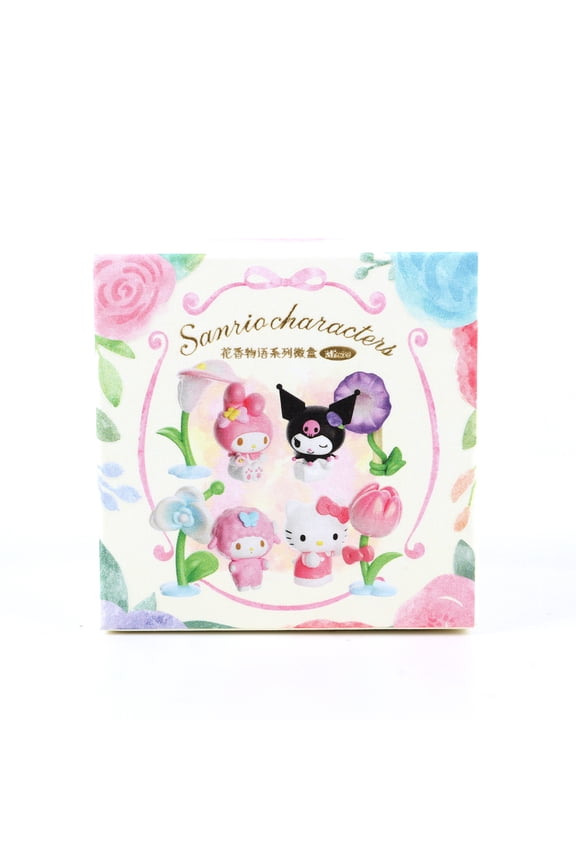 Random Sanrio Character Blind Box - Flower Fragrance Story Series Micro Box