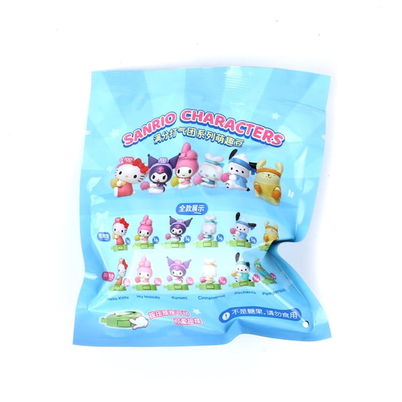 Random Sanrio Character Cute Mini Collection Blind Box Bag Toy Figurine - Full Marks for Cheering Group
