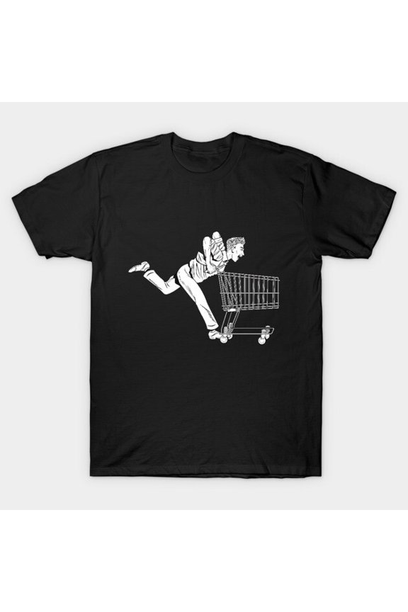 Random Shopping Cart Graphic G4091 Unisex T-Shirt, Up to Size 5XL