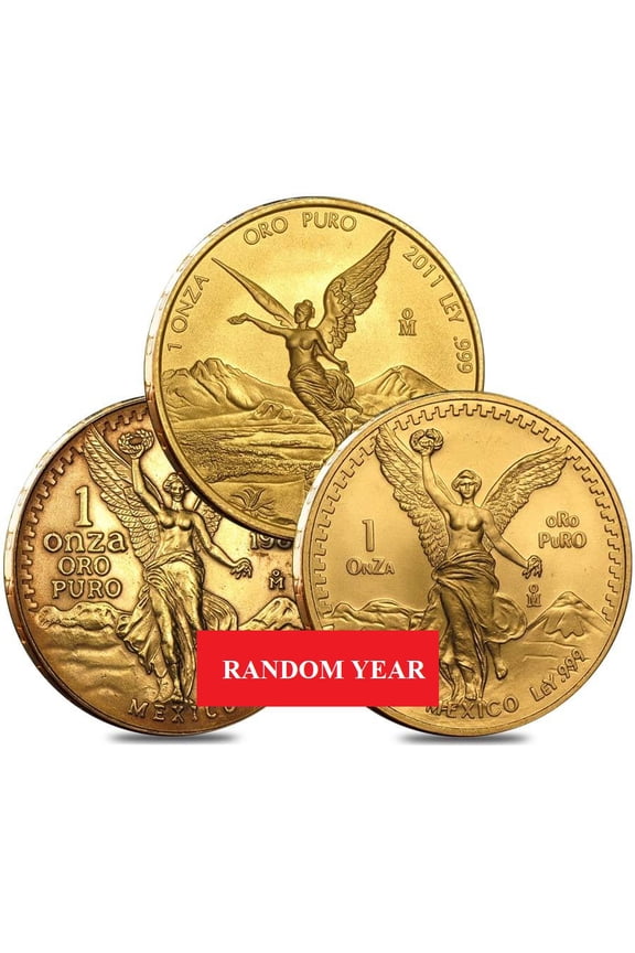 Random Year - 1 oz Gold Mexican Libertad - Secondary Market