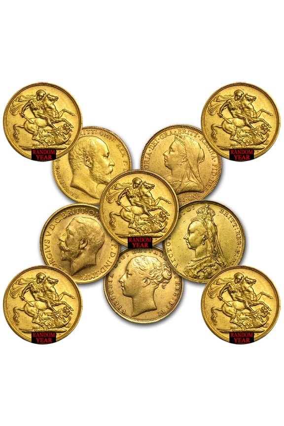 Random Year - British Sovereign .2354 oz Fine Gold Coin