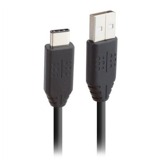 RandomOrder USB C to USB A Fast Rapid Charging - Charge and Sync Cable 3.3ft C-A1MBK-RO