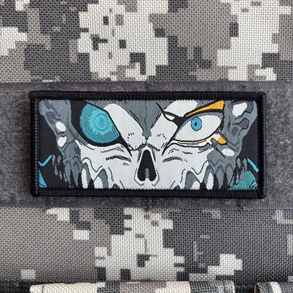 Randomly packed 1 set of monster eye morale patches - anime character tactical badges with hook and loop fasteners, durable fabric, suitable for backpacks and apparel, cartoon design