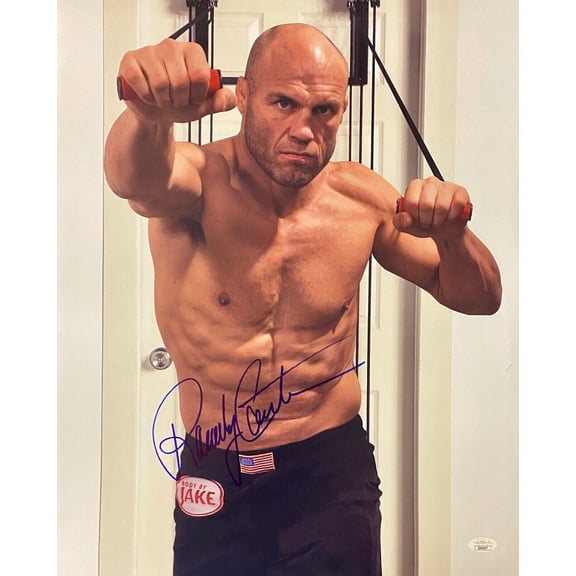 Randy Couture Signed Autographed 16x20 Photo JSA Authenticated UFC MMA 4