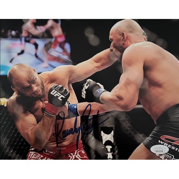 Randy Couture Signed Autographed 8x10 Photo JSA Authenticated #5