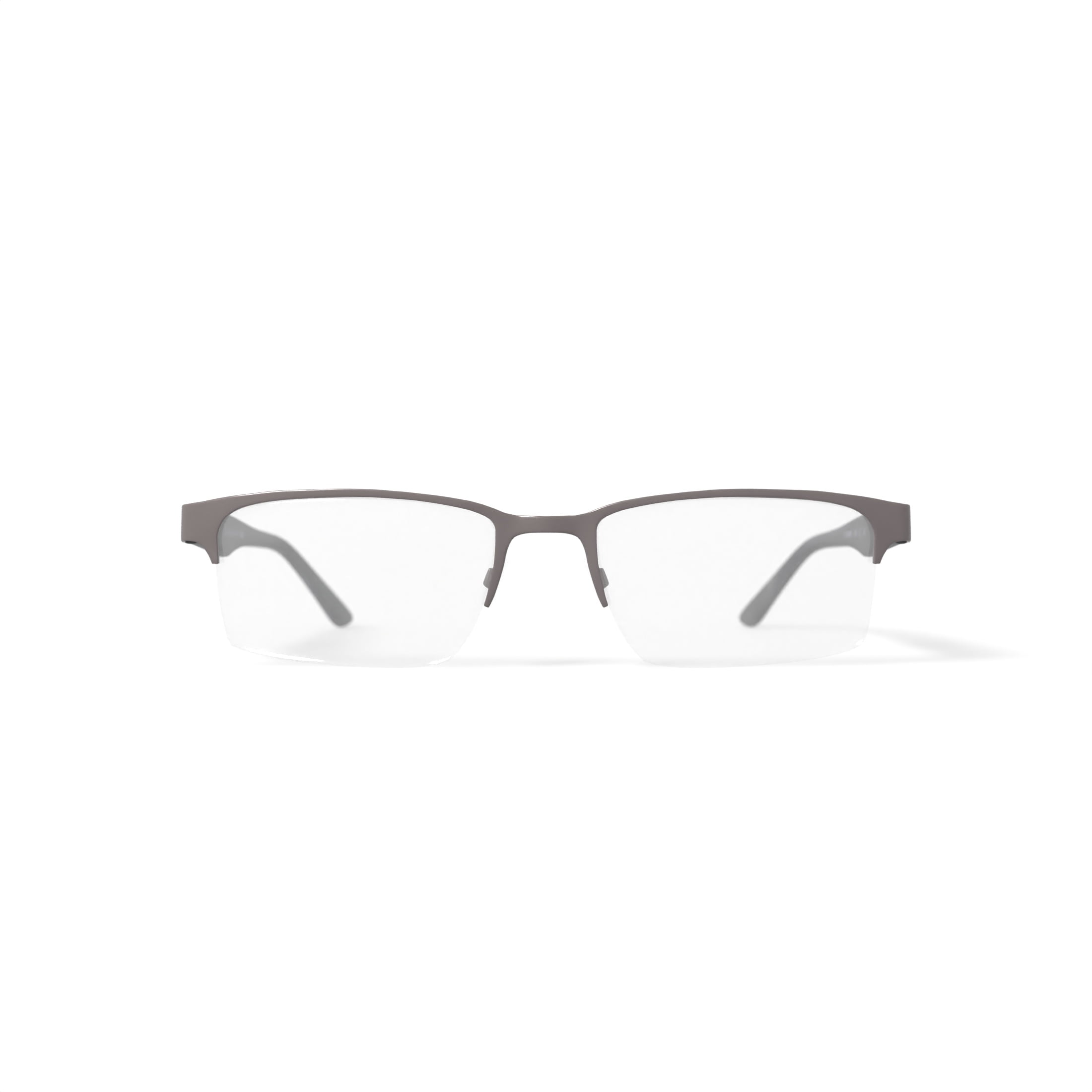 RANDY グレー サングラス Randy Jackson Men's 1068 Browline Prescription Eyeglasses with