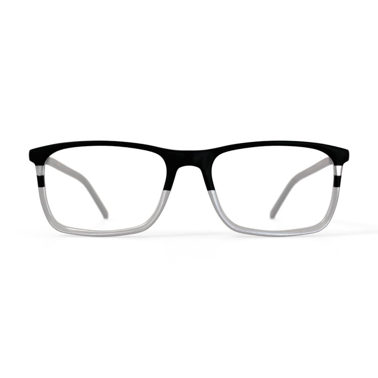 Randy Jackson Men's 1935 Rectangular Prescription Eyeglasses with