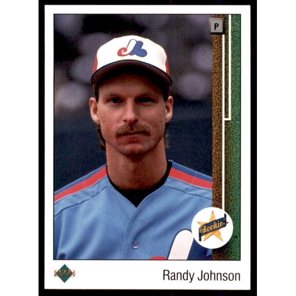 Randy Johnson Rookie Card 1989 Upper Deck #25