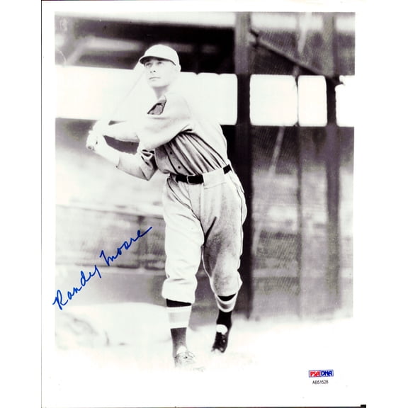Randy Moore Autographed 8x10 Photo Boston Braves PSA/DNA #AB51528