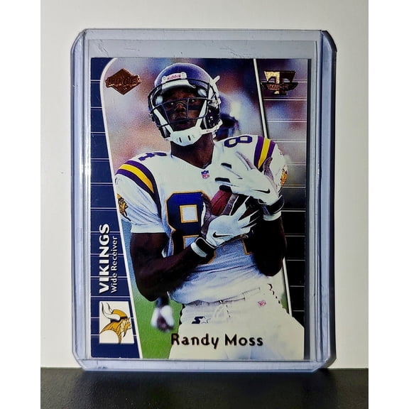 Randy Moss 1999 Collector's Edge NFL #T48 Triumph Card Minnesota Vikings