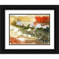thumbnail image 1 of Randy Noble Fine Art 14x11 Black Ornate Wood Framed with Double Matting Museum Art Print Titled - Sunrise Lake, 1 of 4