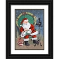 thumbnail image 1 of Randy Noble Fine Art 18x24 Black Ornate Wood Framed with Double Matting Museum Art Print Titled - First Visit, 1 of 4