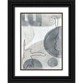 thumbnail image 1 of Randy Noble Fine Art 19x24 Black Ornate Wood Framed with Double Matting Museum Art Print Titled - Lines Mingle, 1 of 4