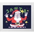 thumbnail image 1 of Randy Noble Fine Art 31x26 White Modern Wood Framed Museum Art Print Titled - Santas Big Day, 1 of 4