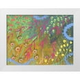 thumbnail image 1 of Randy Noble Fine Art 32x25 White Modern Wood Framed Museum Art Print Titled - Garden Grace, 1 of 4