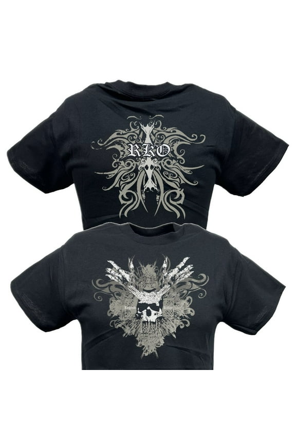 Randy Orton RKO White Skull Mens T-shirt S