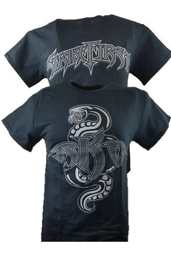 Randy Orton Recoiled RKO Mens Black T-shirt L