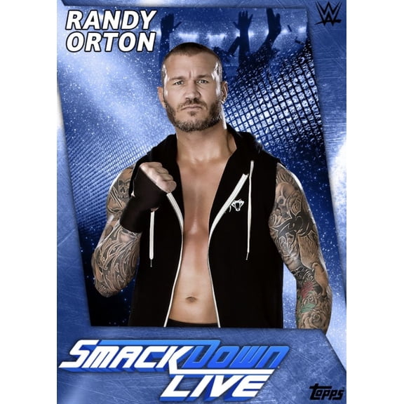 Randy Orton Wrestling Legend Wall Art WWE Style Athlete Portrait Poster Featuring Smackdown Decor Size 24x36 Unframed Poster