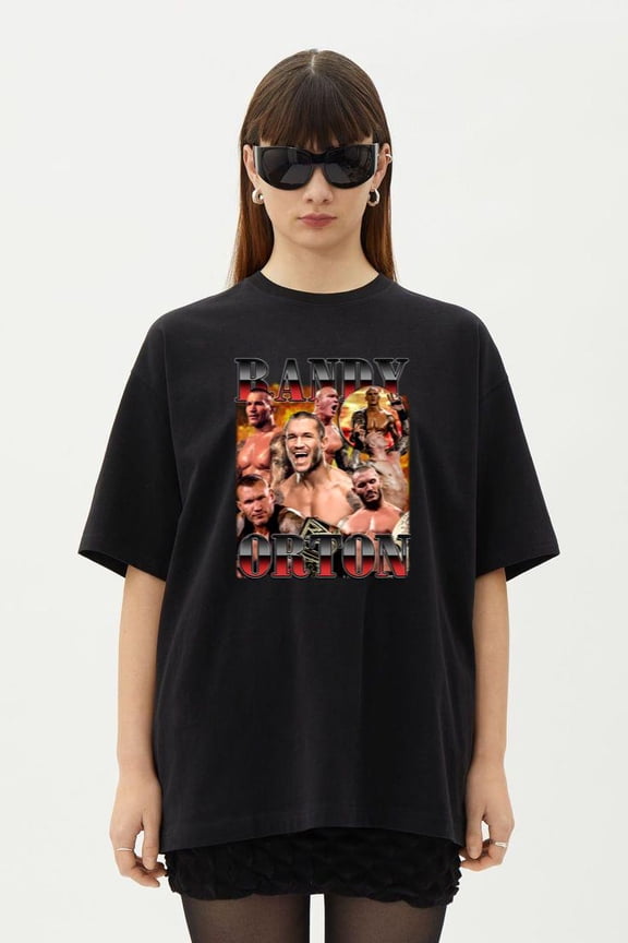 Randy Orton Wrestling Superstar RKO Viper Legend WWE T-Shirt, for men & women, up to size 5XL