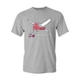 thumbnail image 1 of Randy Otter Barn Owl Grey DT Adult T-Shirt Tee, 1 of 2
