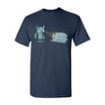 thumbnail image 1 of Randy Otter Bat DT Adult T-Shirt Tee, 1 of 2