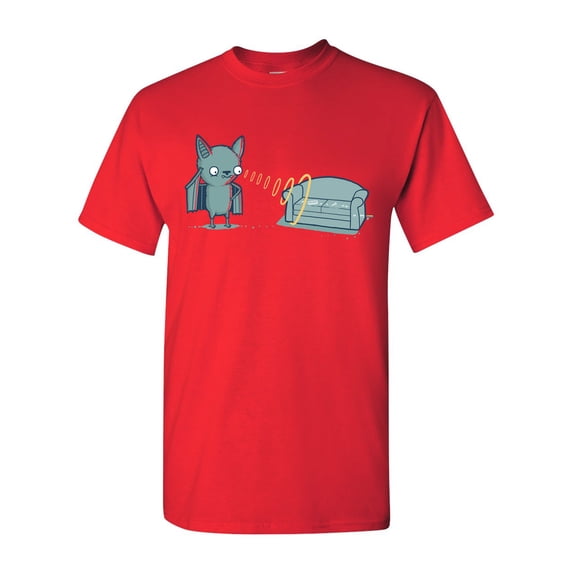 Randy Otter Bat DT Adult T-Shirt Tee