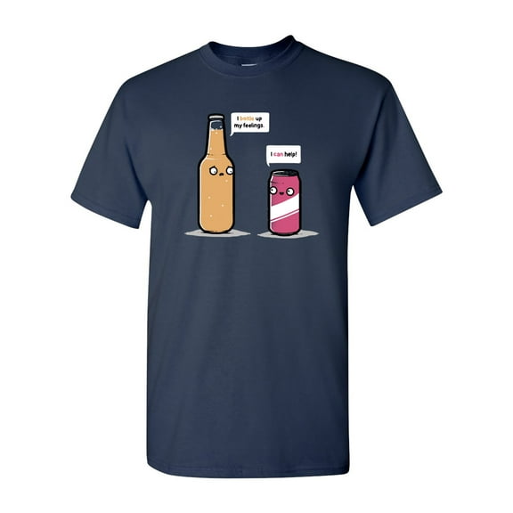 Randy Otter Bottled Up DT Adult T-Shirt Tee