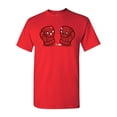 thumbnail image 1 of Randy Otter Boxing Gloves DT Adult T-Shirt Tee, 1 of 2