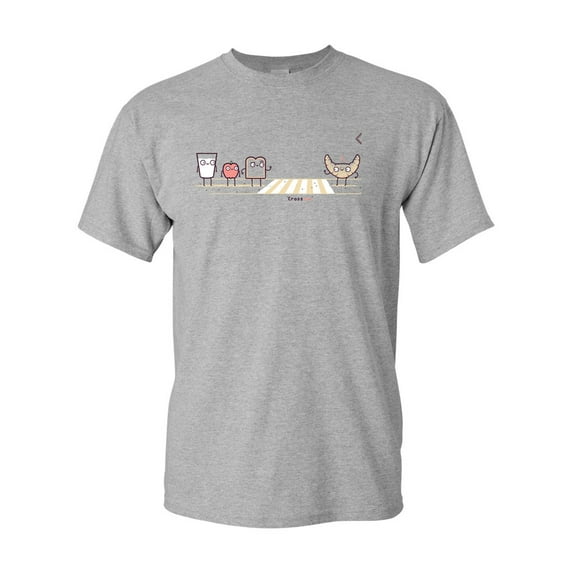Randy Otter Crossant DT Adult T-Shirt Tee