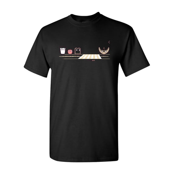 Randy Otter Crossant DT Adult T-Shirt Tee