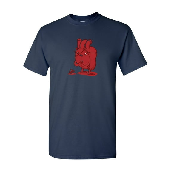 Randy Otter Heart Attack DT Adult T-Shirt Tee