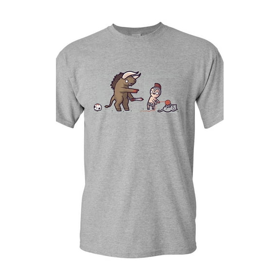 Randy Otter Minotaur DT Adult T-Shirt Tee