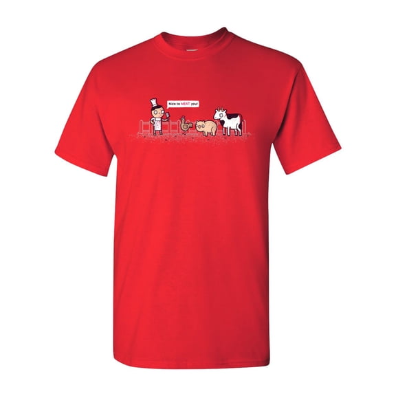 Randy Otter Nice To Meat You DT Adult T-Shirt Tee