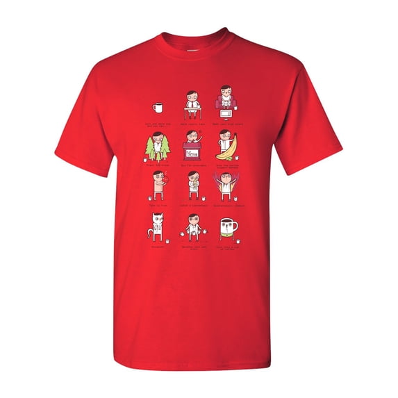 Randy Otter One More Cup DT Adult T-Shirt Tee