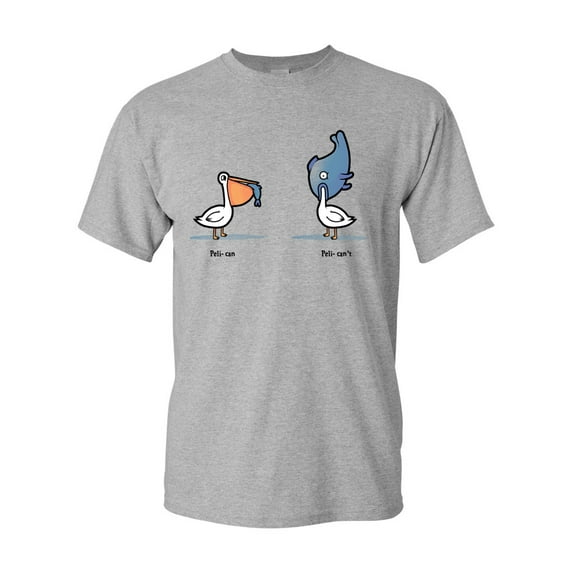 Randy Otter Pelicant DT Adult T-Shirt Tee