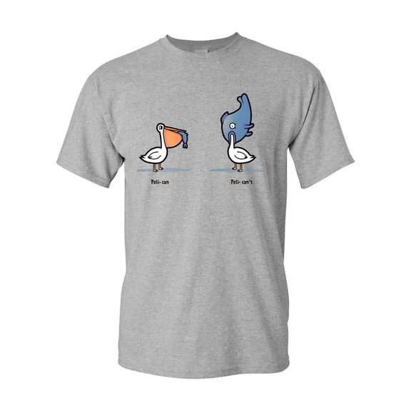 Randy Otter Pelicant DT Adult T-Shirt Tee