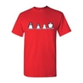 thumbnail image 1 of Randy Otter Penguin Babushka DT Adult T-Shirt Tee, 1 of 2