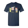 thumbnail image 1 of Randy Otter Pie Chart DT Adult T-Shirt Tee, 1 of 2